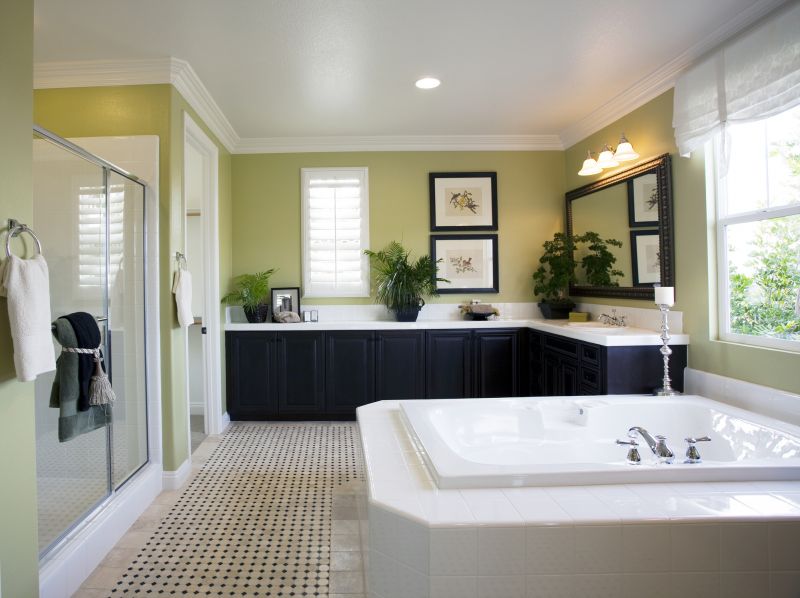 Expansive Master Bathroom